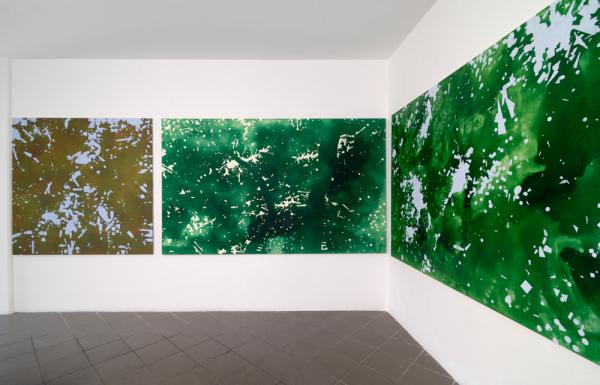 Grünanlage Ausstellungsansicht